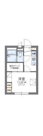 2階の間取り図