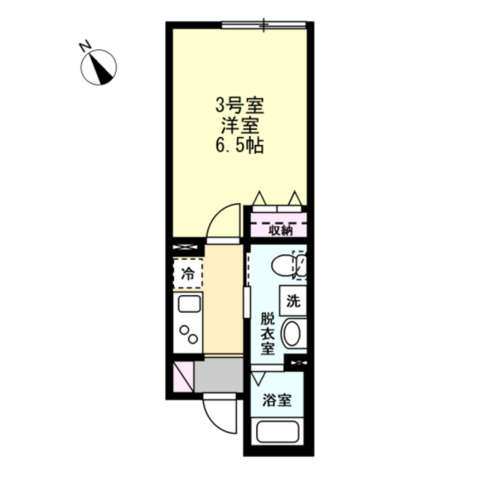 2階の間取り図