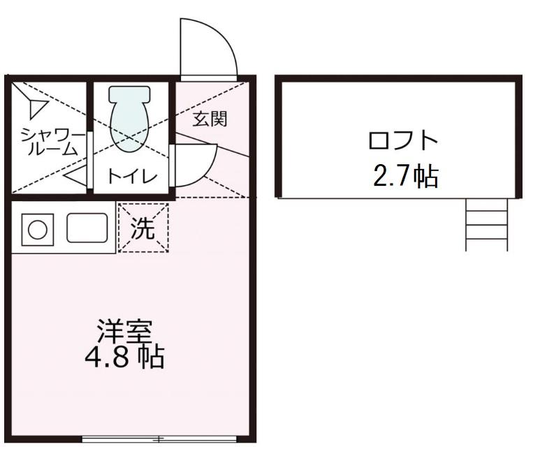 1階の間取り図
