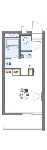 2階の間取り図