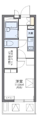 2階の間取り図