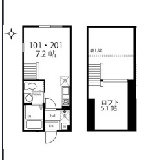 1階の間取り図