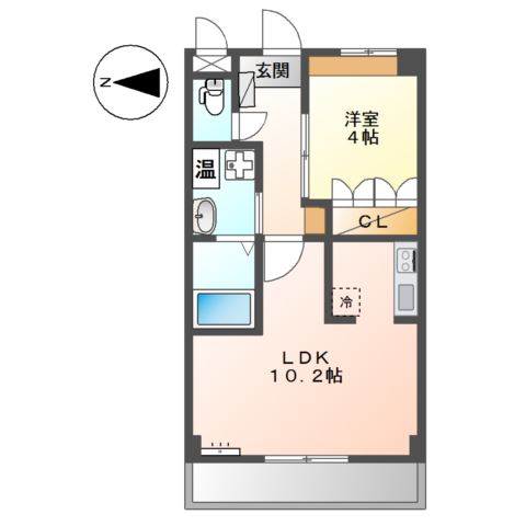 3階の間取り図