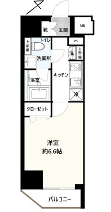5階の間取り図