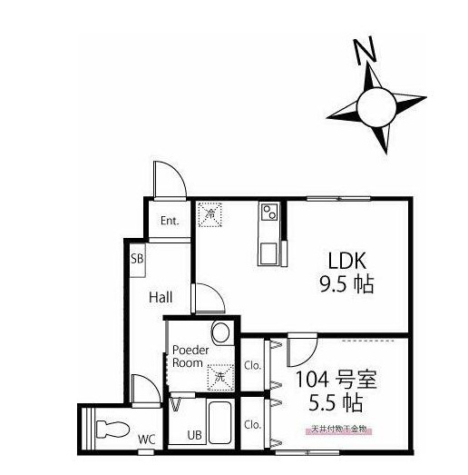ハーミットクラブハウス横浜弘明寺ⅡC棟