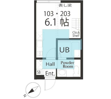 ハーミットクラブハウスＲＯＣＣＡ A棟