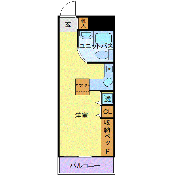 3階の間取り図