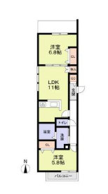 1階の間取り図