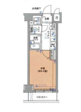 7階の間取り図