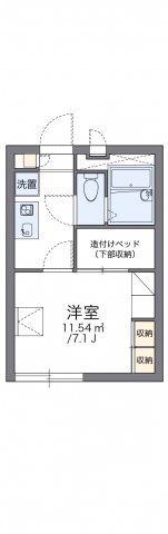 代表的な間取のため実際の間取とは異なる場合があります