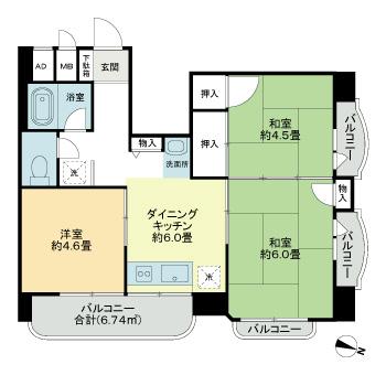 間取図