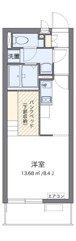 代表的な間取のため実際の間取とは異なる場合があります
