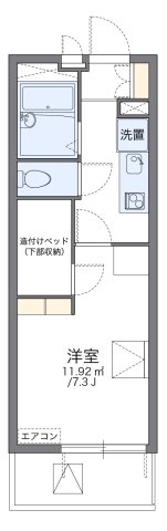 代表的な間取のため実際の間取とは異なる場合があります