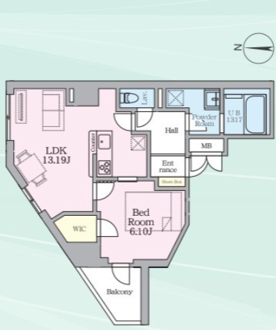 5階の間取り図