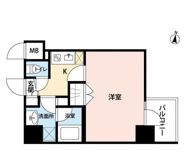 7階の間取り図