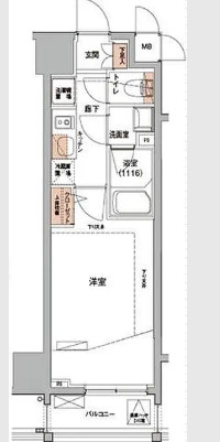 2階の間取り図