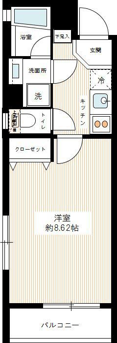 3階の間取り図