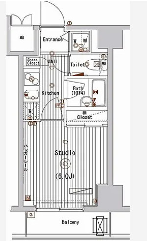 3階の間取り図