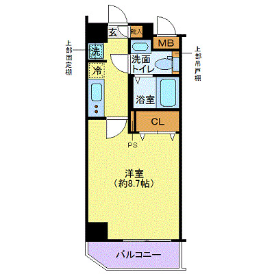 5階の間取り図