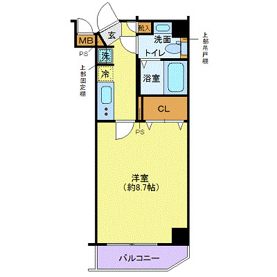 7階の間取り図