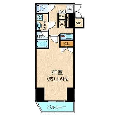 5階の間取り図