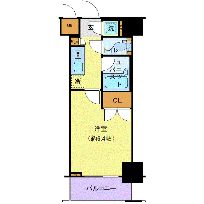 3階の間取り図