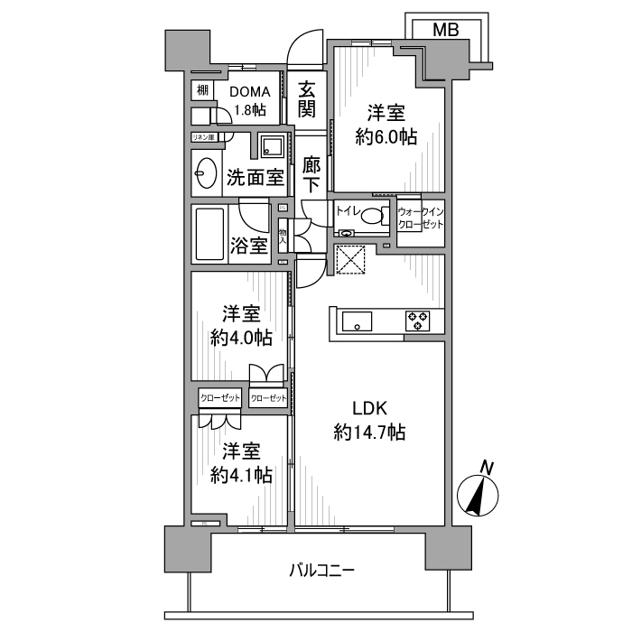 間取図