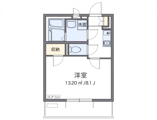 代表的な間取のため実際の間取とは異なる場合があります