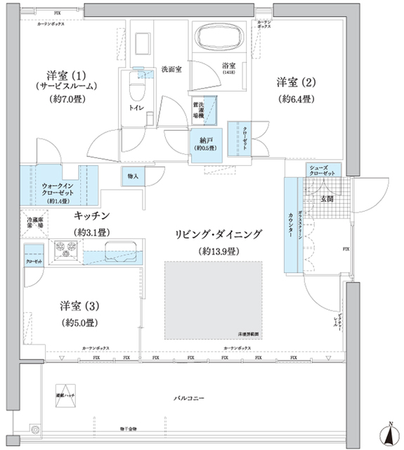 間取図