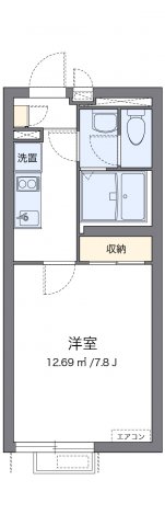 代表的な間取のため実際の間取とは異なる場合があります