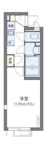 代表的な間取のため実際の間取とは異なる場合があります