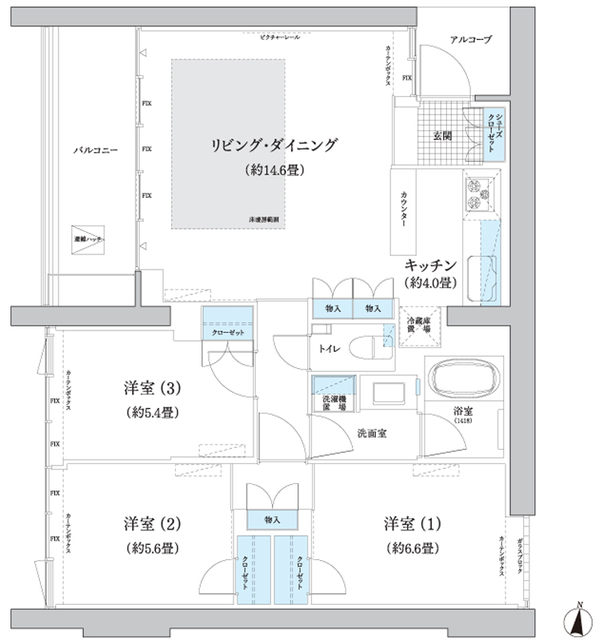 間取図