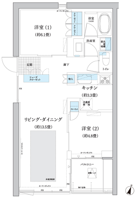間取図