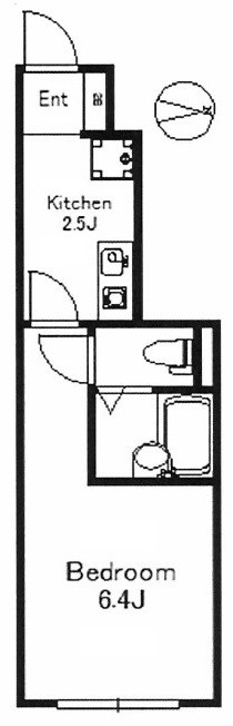 物件の間取り図です。