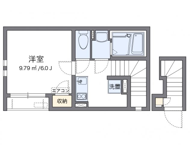 代表的な間取のため実際の間取とは異なる場合があります