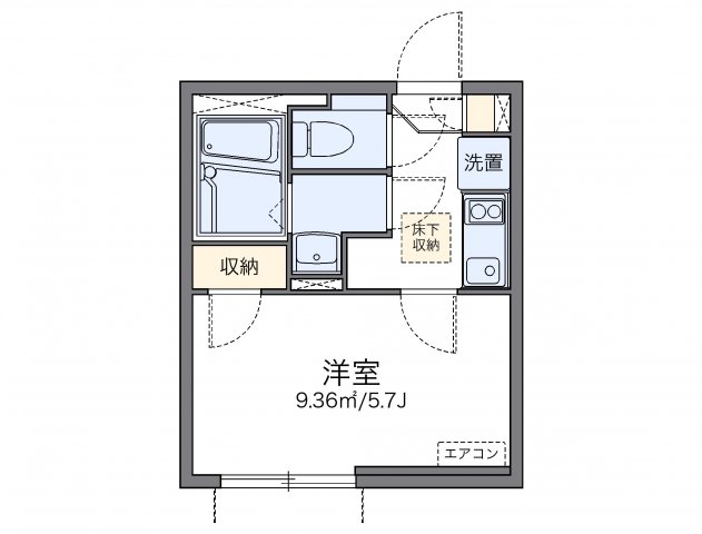 代表的な間取のため実際の間取とは異なる場合があります