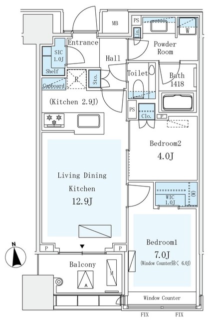 間取図