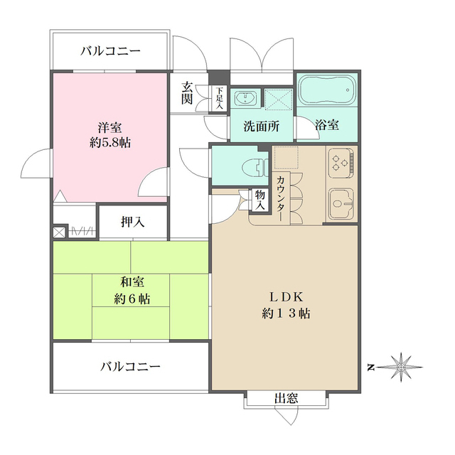 間取図