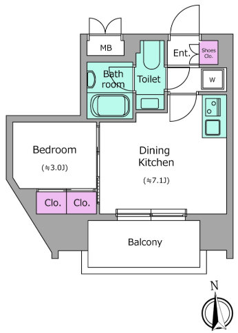 クレヴィアリグゼ北品川Ⅱステーションコート