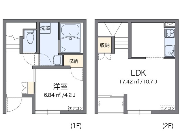 代表的な間取のため実際の間取とは異なる場合があります
