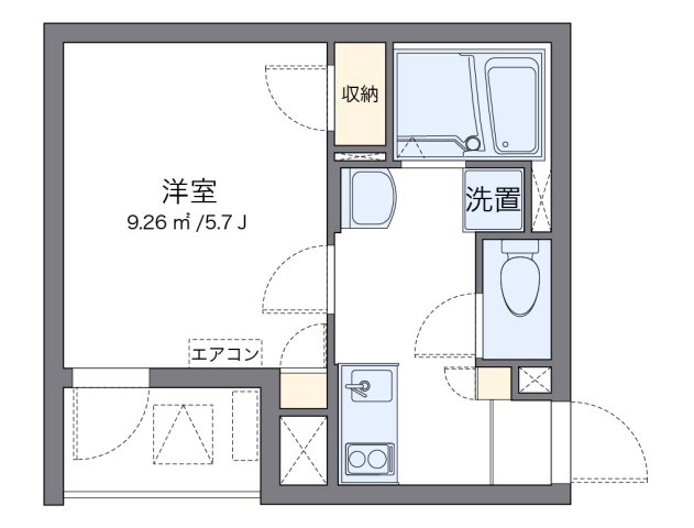 代表的な間取のため実際の間取とは異なる場合があります