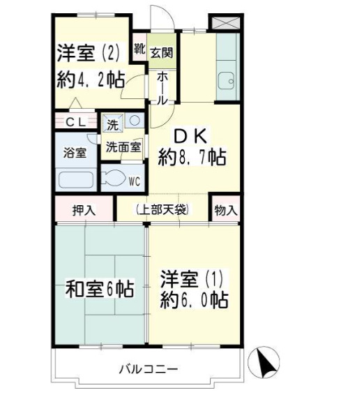 ピボアンヌ北寺尾Ａ棟