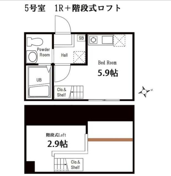 ハーミットクラブハウス三ッ沢南町ＩＩ
