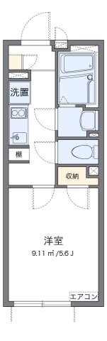 代表的な間取のため実際の間取とは異なる場合があります