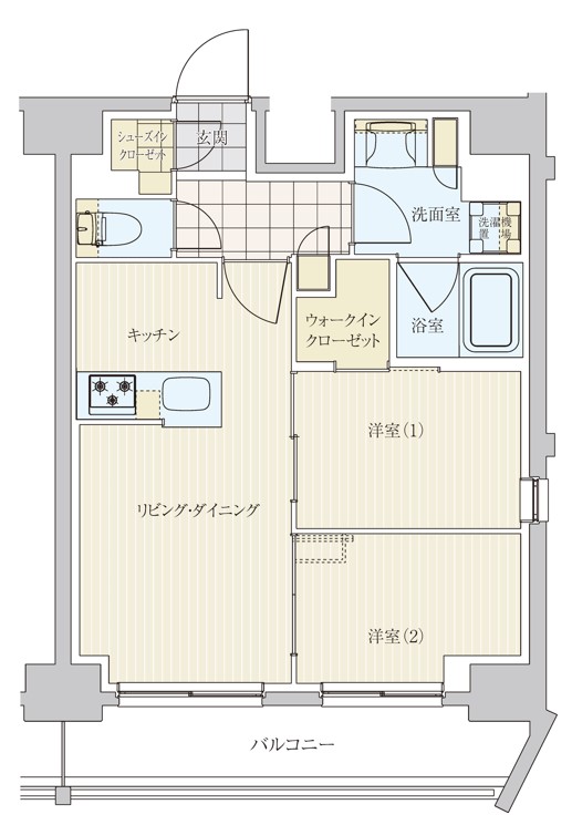 15階の間取り図