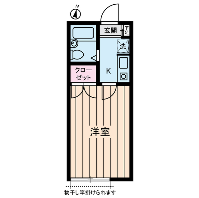 1階の間取り図