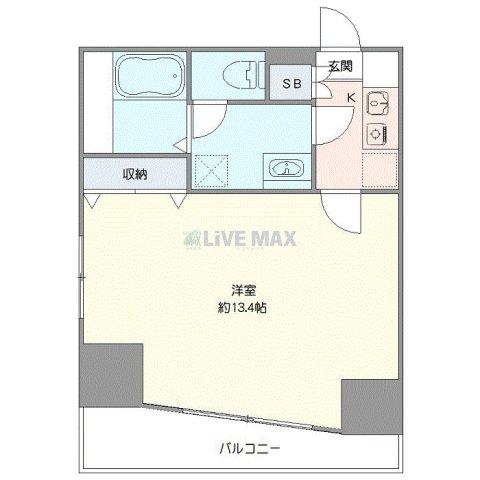 4階の間取り図