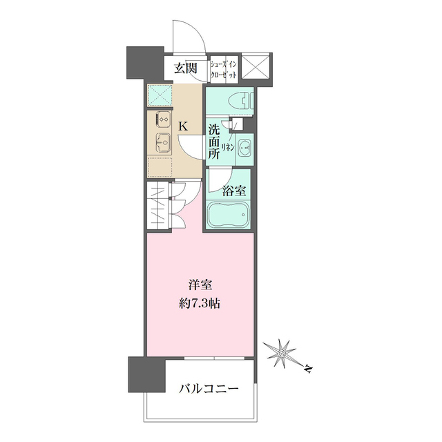 11階の間取り図