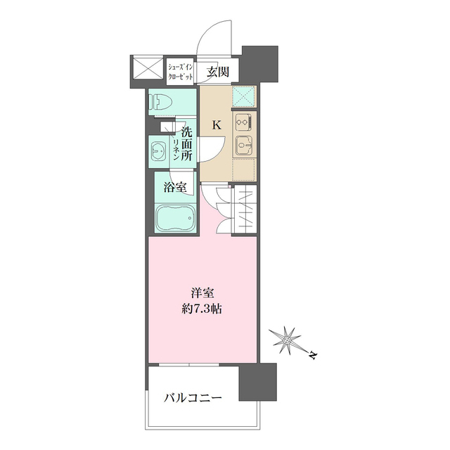 13階の間取り図
