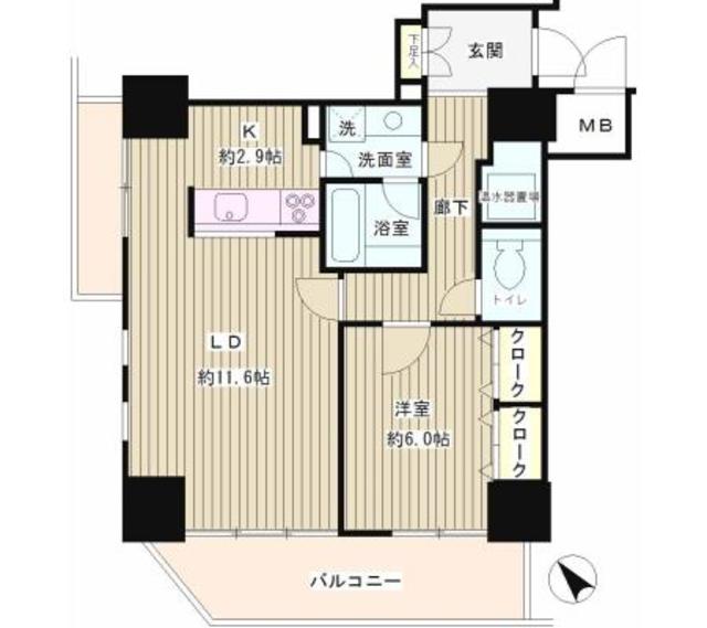 3階の間取り図
